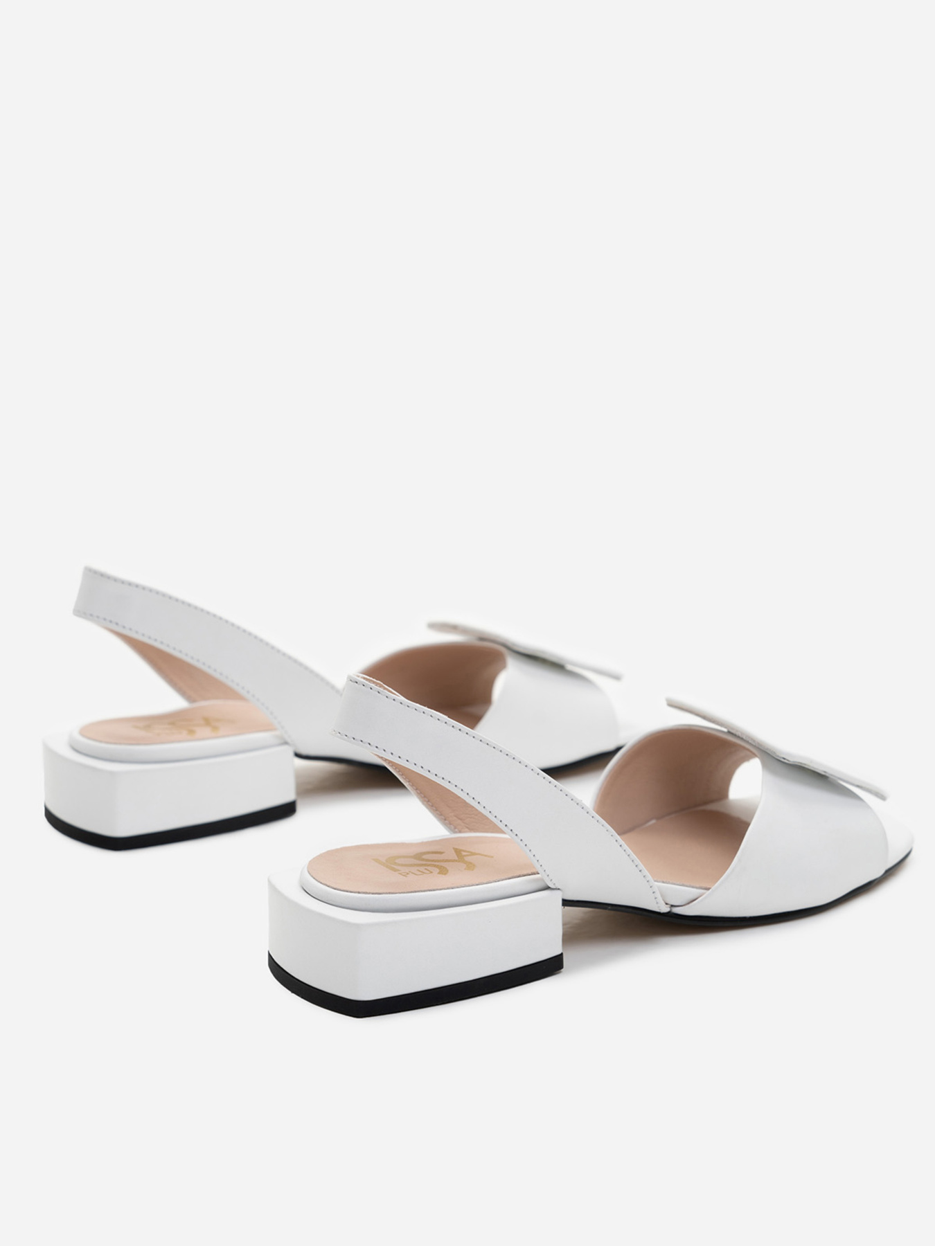 Сандалии ISSA Plus модель OB2-244_white Фото