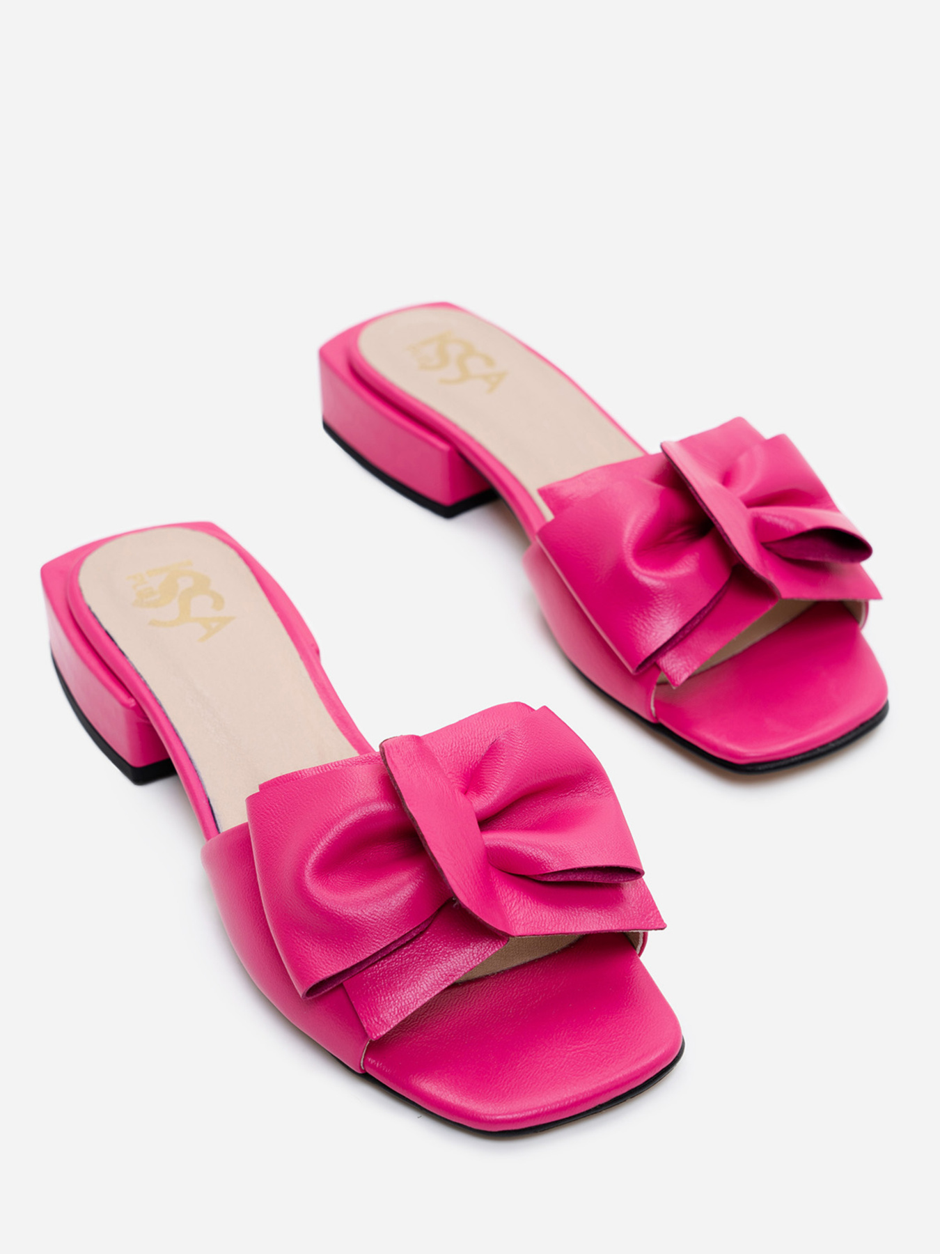 Шлепанцы ISSA Plus модель OB2-245_pink Фото