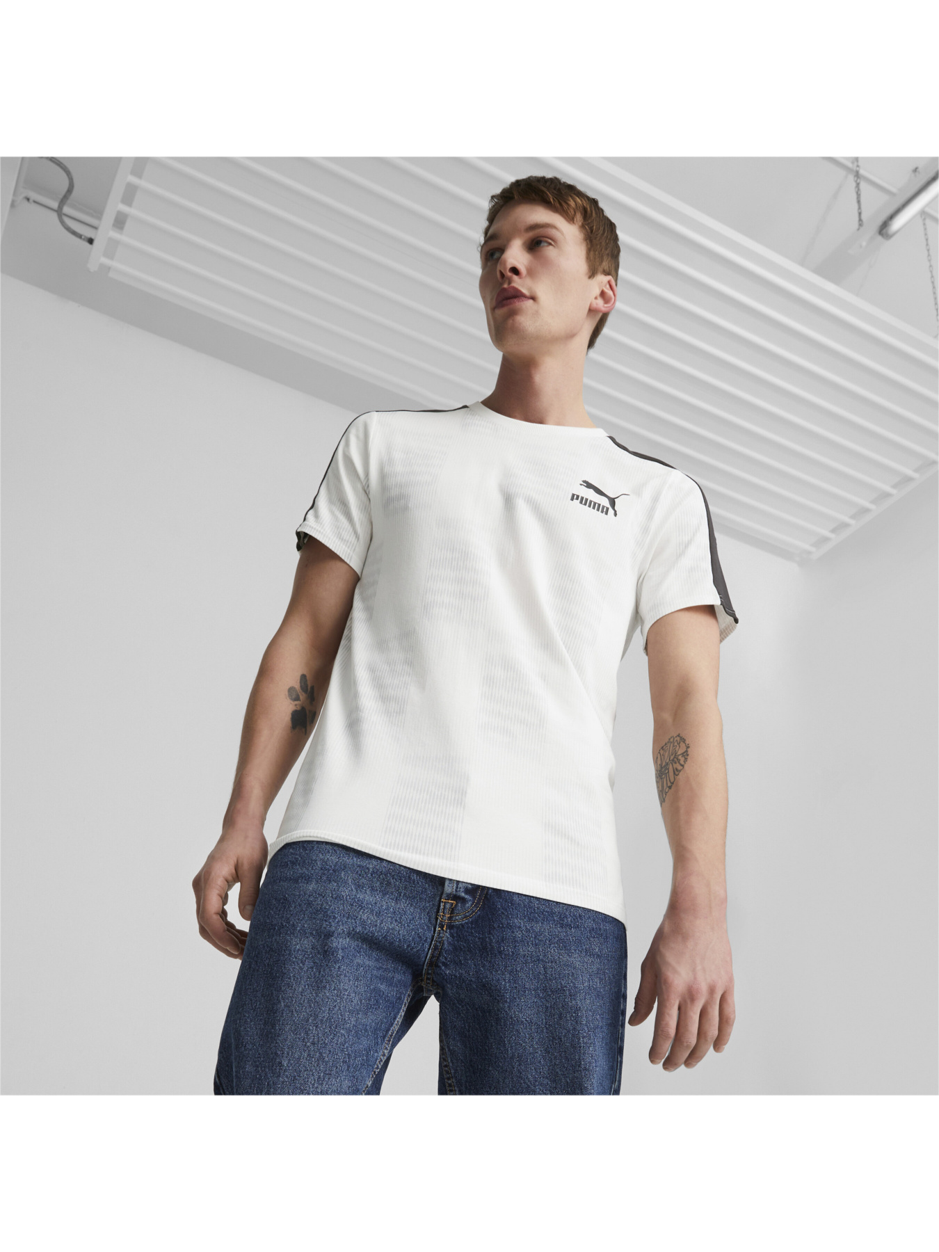 Футболка спортивная PUMA T7 Sport Tee модель 539626 Фото