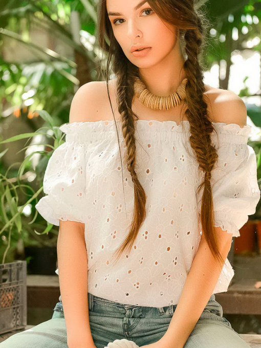 Блуза CARICA модель BK74873 Фото