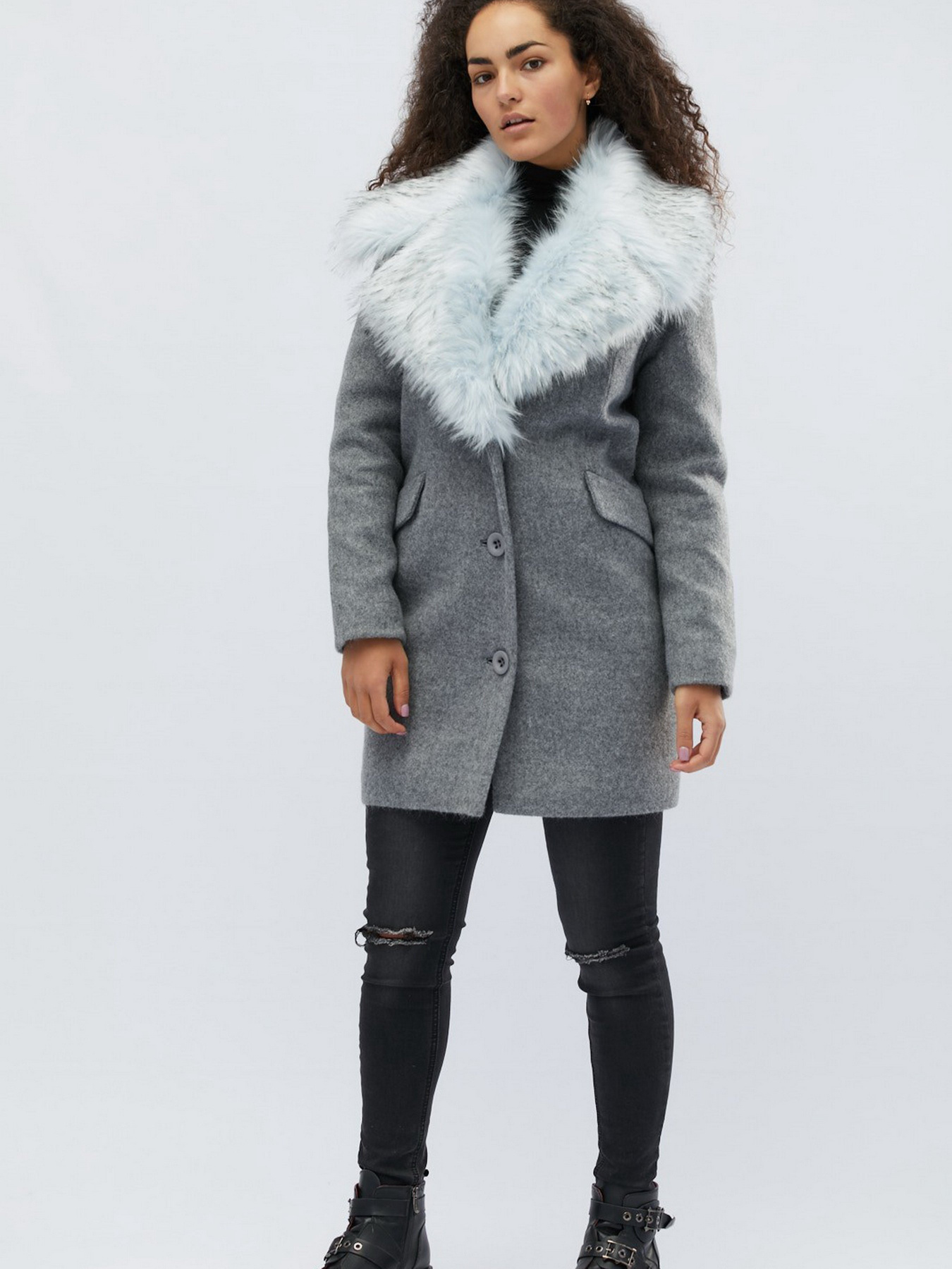 Пальто X-Woyz модель LS87604 Фото