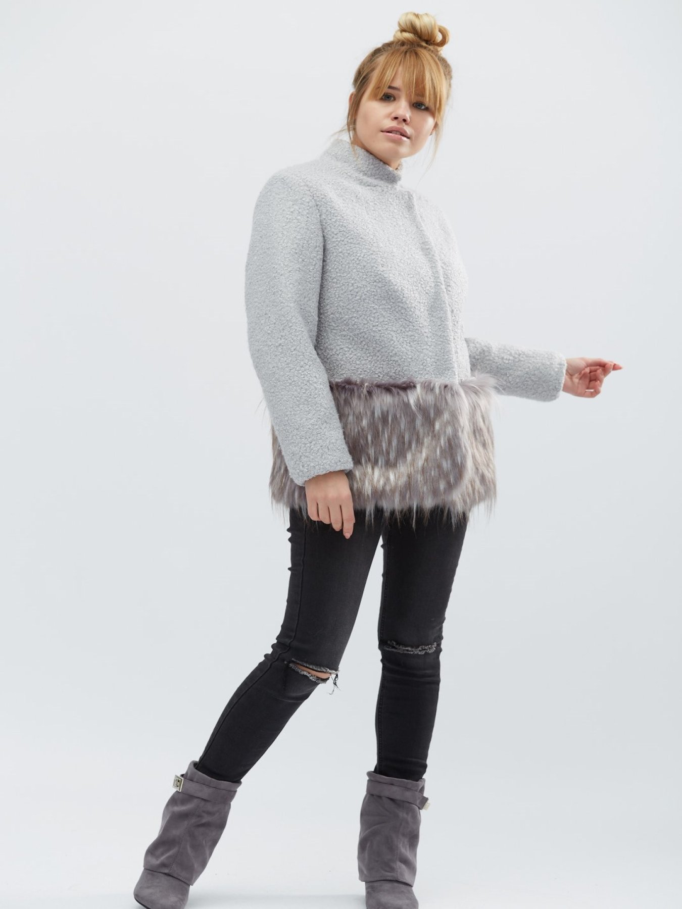 Пальто X-Woyz модель LS87624 Фото