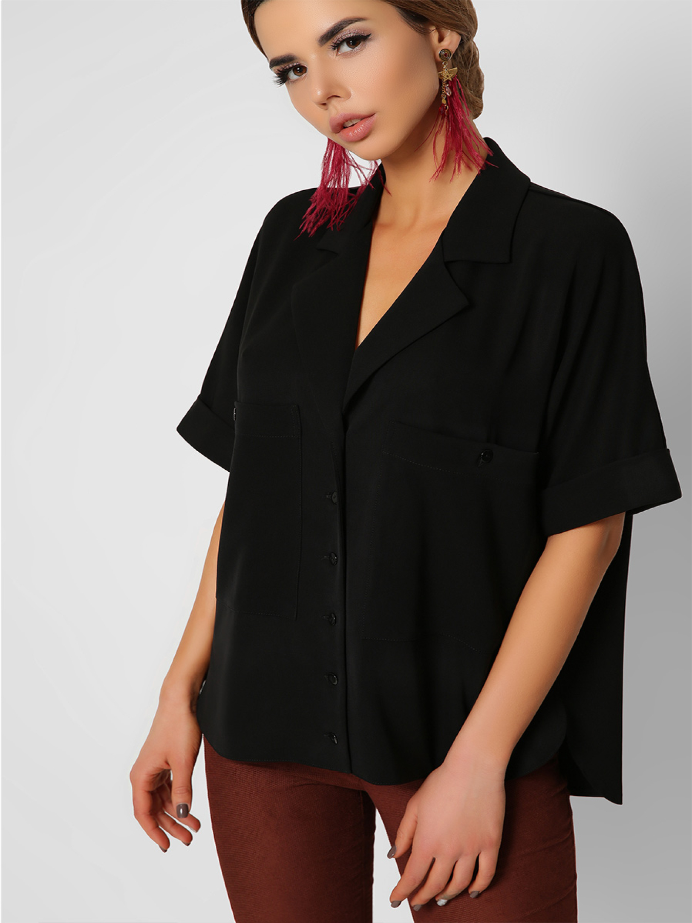 Рубашка повседневная CARICA модель BK77018 Фото