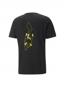 Спортивная футболка PUMA x Pokemon Graphic Tee модель 537774 Спортивная футболка PUMA x Pokemon Graphic Tee модель 537774 Фото