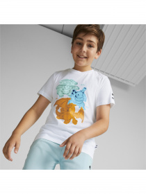 Футболка PUMA x POKEMON Tee модель 536429 Фото