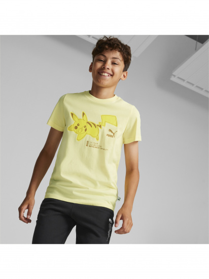 Футболка PUMA x POKEMON Tee модель 536429 — фото 3 - INTERTOP
