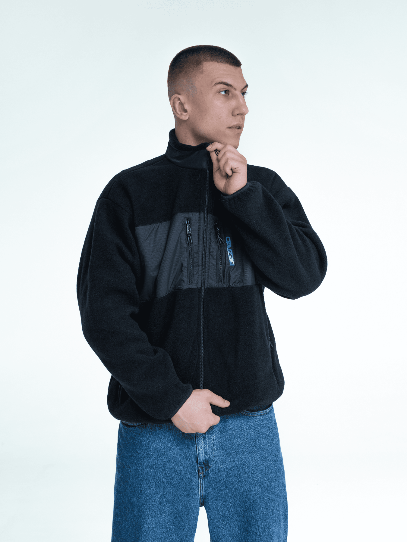 Кофта Bezlad модель fleecejacketblack Фото