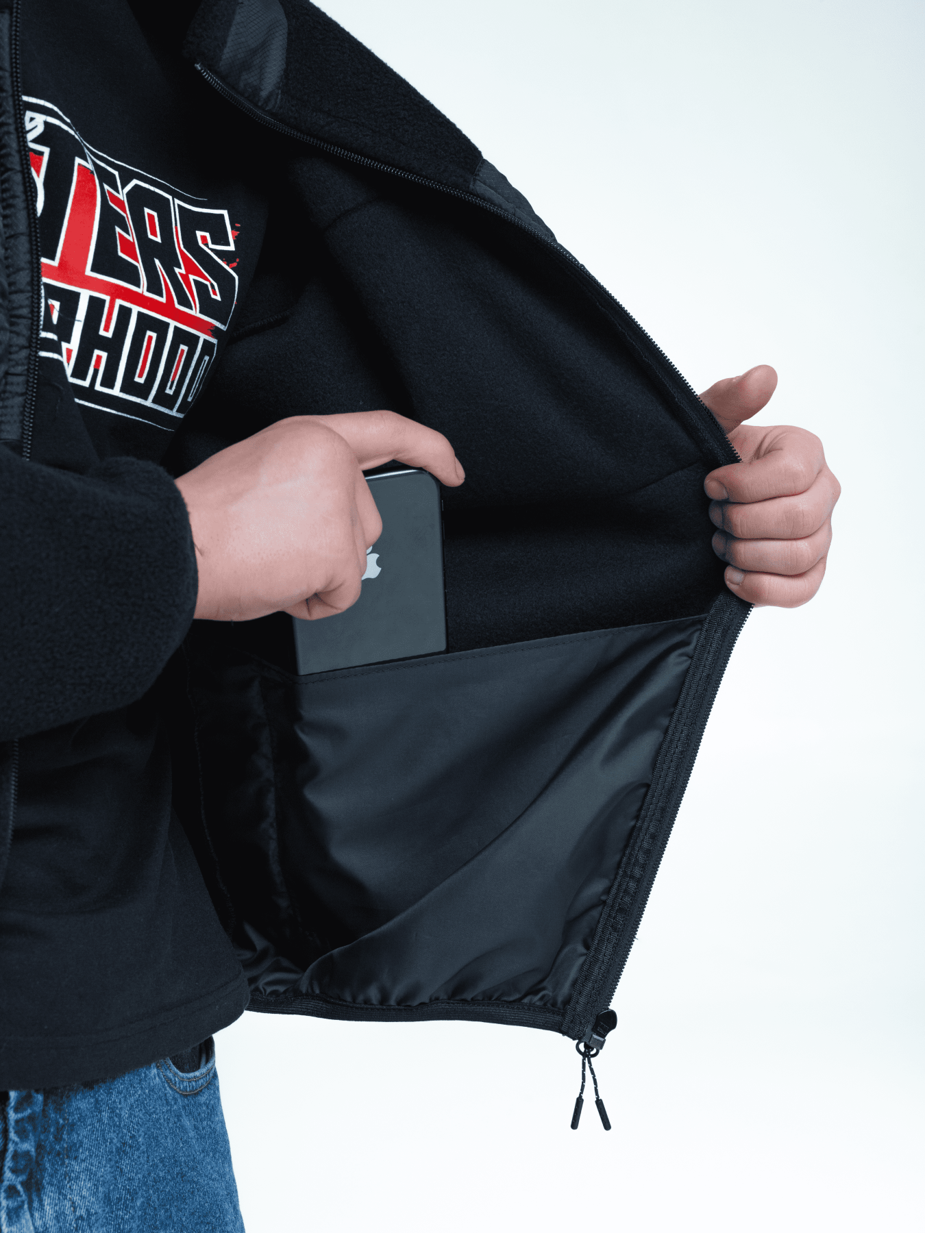 Кофта Bezlad модель fleecejacketblack Фото