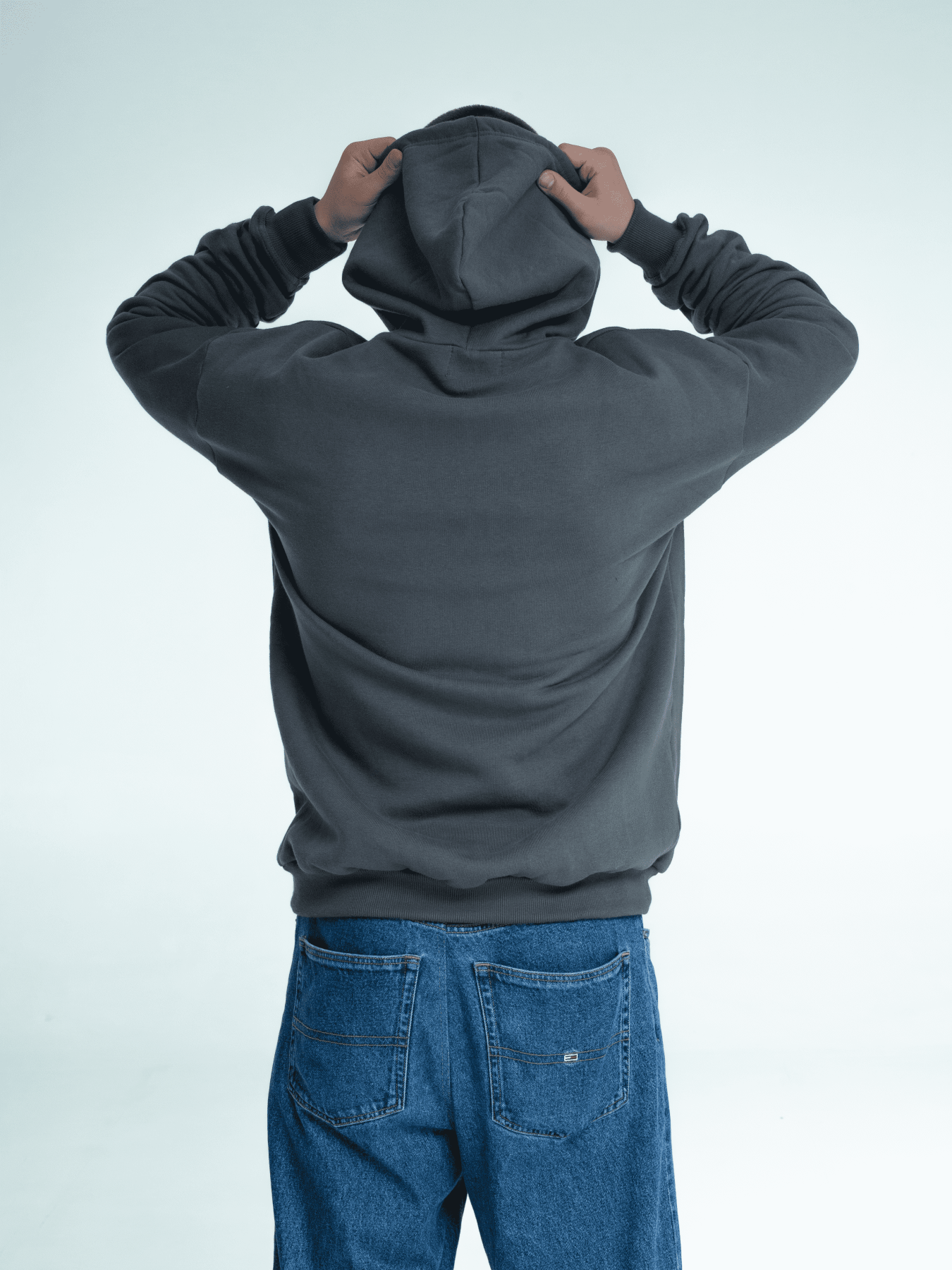 Худи Bezlad модель hoodiebasicgrafitlogo Фото