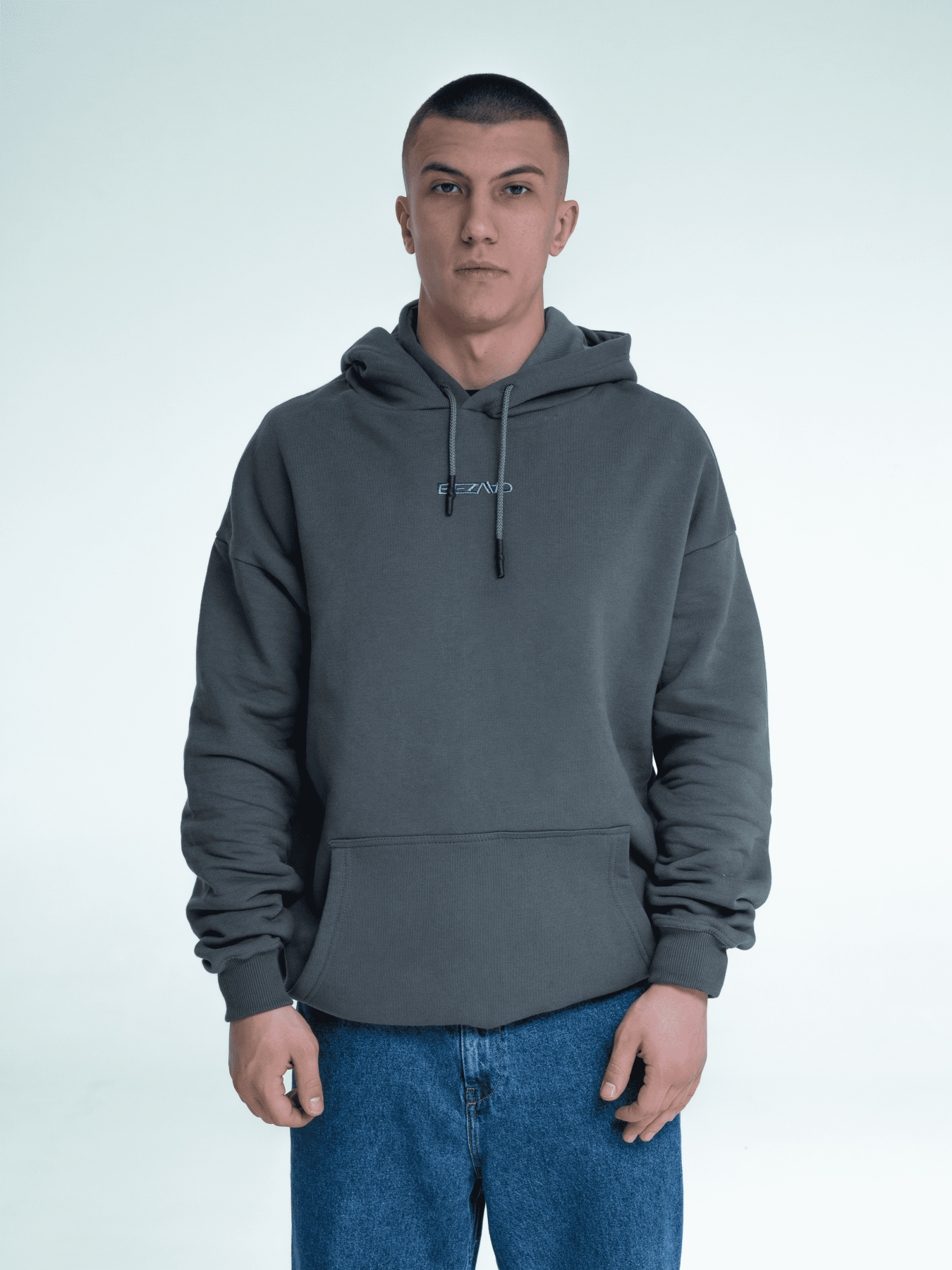Худі Bezlad модель hoodiebasicgrafitlogo Фото