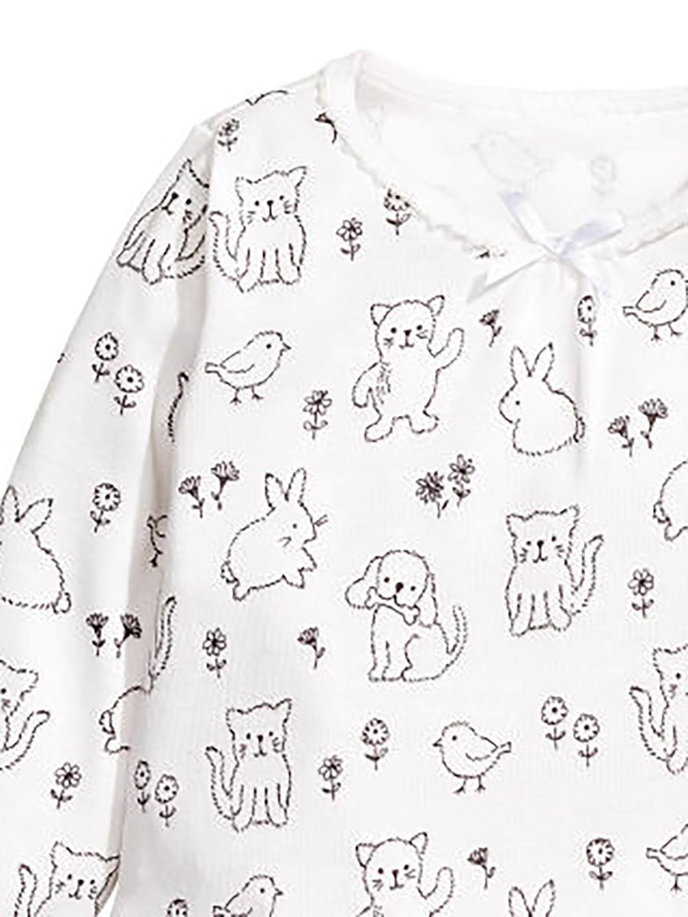 Верх пижамы H&M модель 10039467 Фото