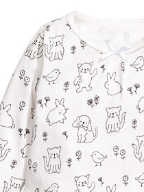 Верх пижамы H&M модель 10039467 Фото