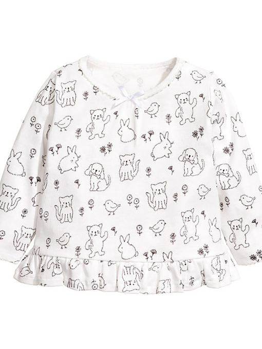 Верх пижамы H&M модель 10039467 Фото