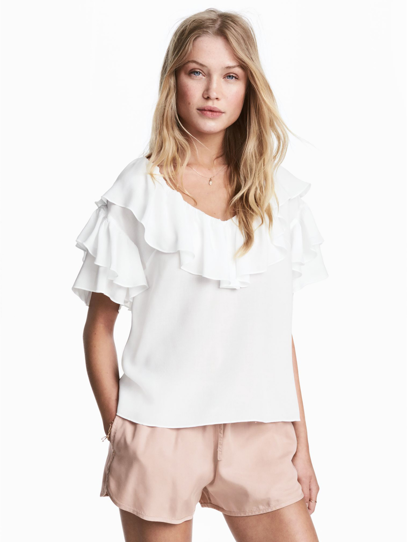 Блуза H&M модель 10040998 Блуза H&M модель 10040998 Фото