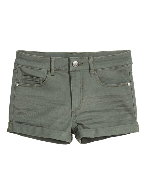 Шорты джинсовые H&M модель 10038581 Фото