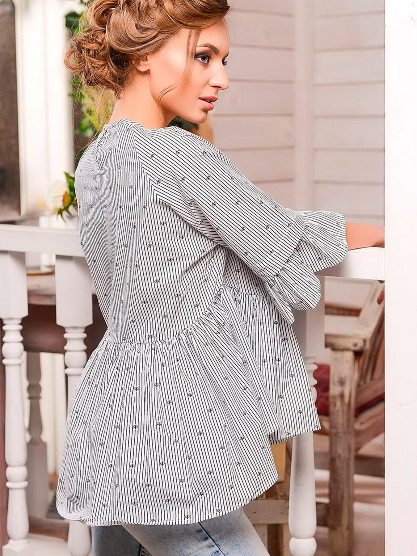 Блуза CARICA модель BK75003 Фото