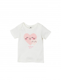 Футболка H&M модель 10039478 Футболка H&M модель 10039478 Фото