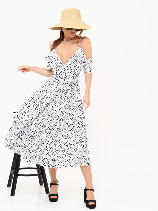 Сарафан ISSA Plus модель 13904_white Фото