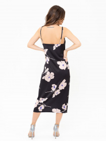 Сукня міді ISSA Plus модель 13918_black Фото