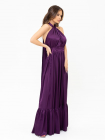 Сукня максі ISSA Plus модель 13925_purple Фото