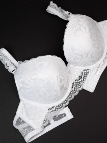 Бюстгальтер ISSA Plus модель BL2-647_белый Фото