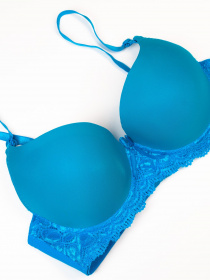 Бюстгальтер ISSA Plus модель BL2-702_turquoise Фото