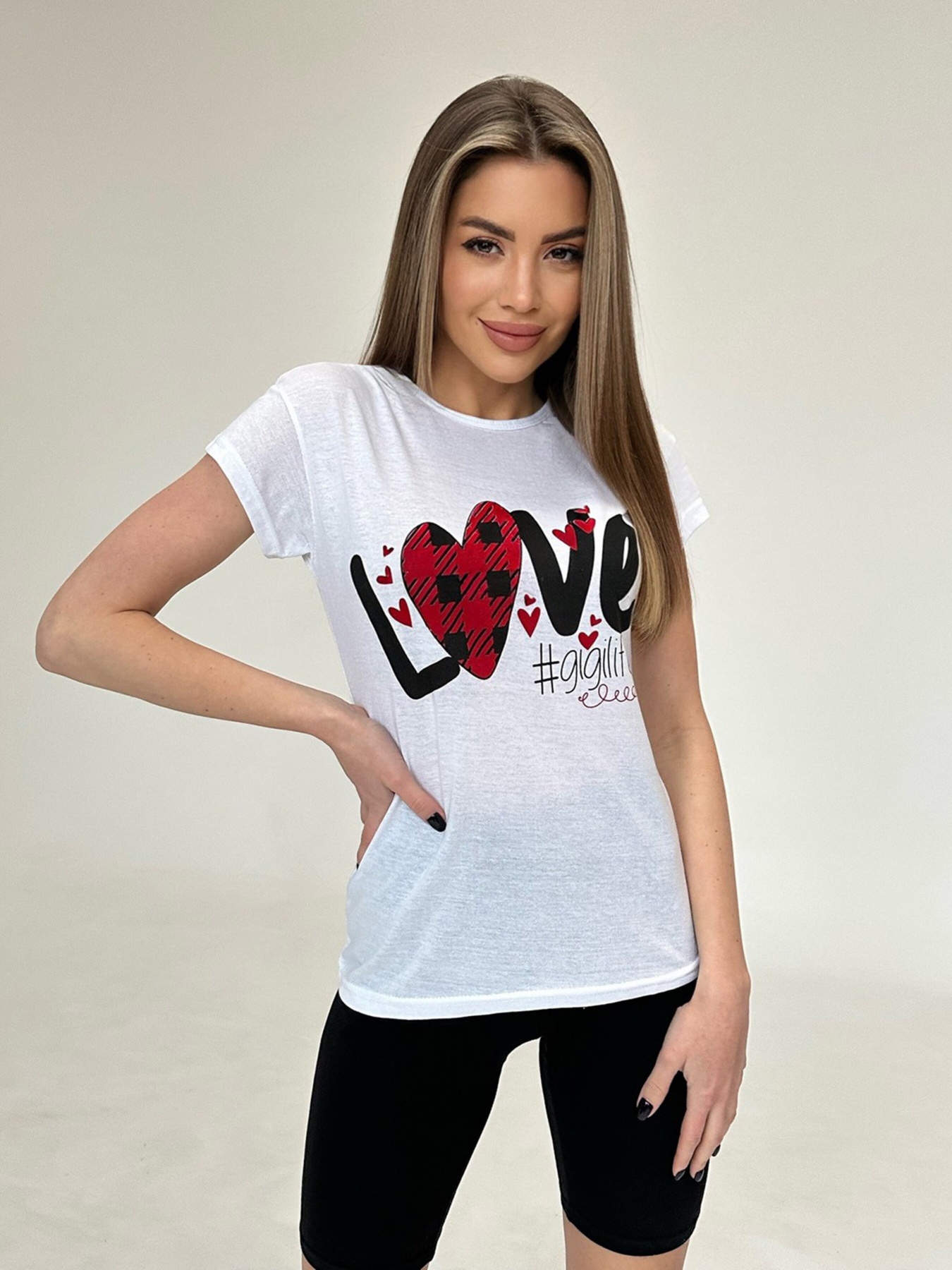 Футболка ISSA Plus модель WN20-471_white Фото