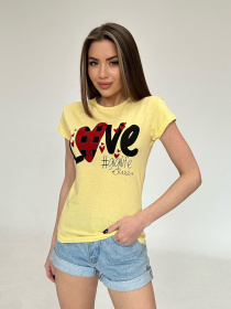 Футболки и поло ISSA Plus модель WN20-471_yellow Фото