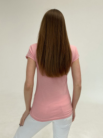 Футболка ISSA Plus модель WN20-471_pink Фото