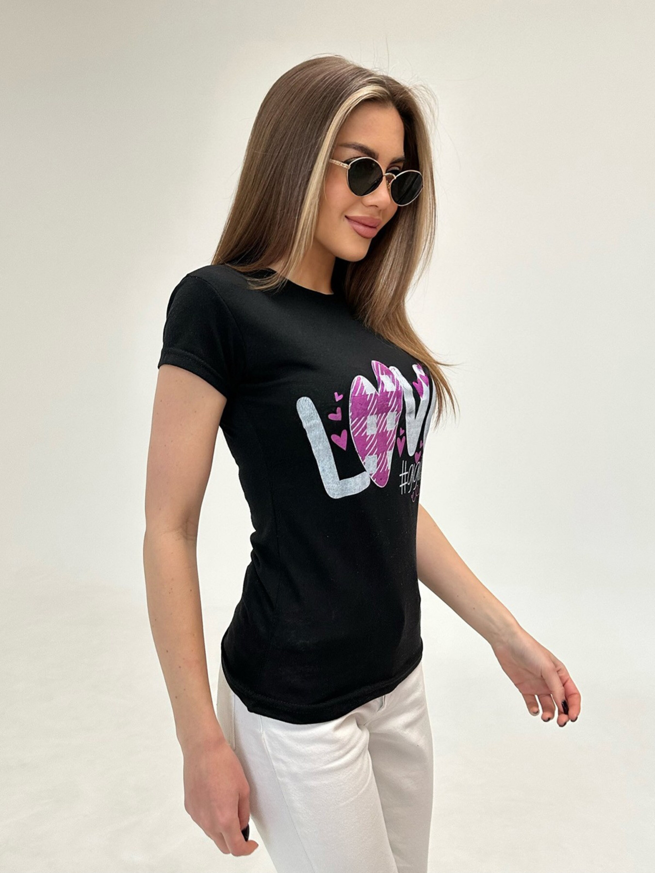 Футболка ISSA Plus модель WN20-471_black Фото