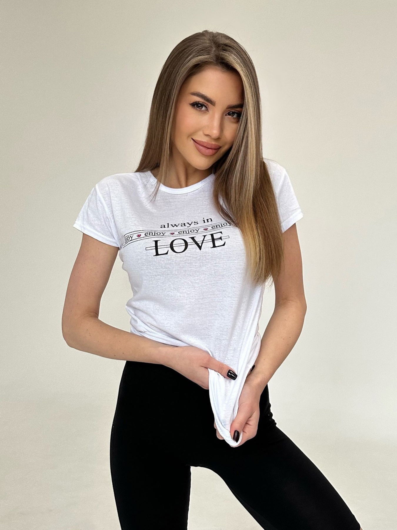 Футболка ISSA Plus модель WN20-472_white Фото