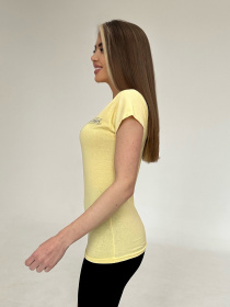 Футболка ISSA Plus модель WN20-472_yellow Фото