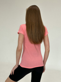 Футболки і поло ISSA Plus модель WN20-472_coral Фото