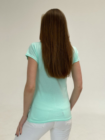 Футболка ISSA Plus модель WN20-472_mint Фото