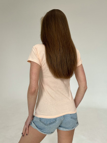 Футболка ISSA Plus модель WN20-472_peach Фото