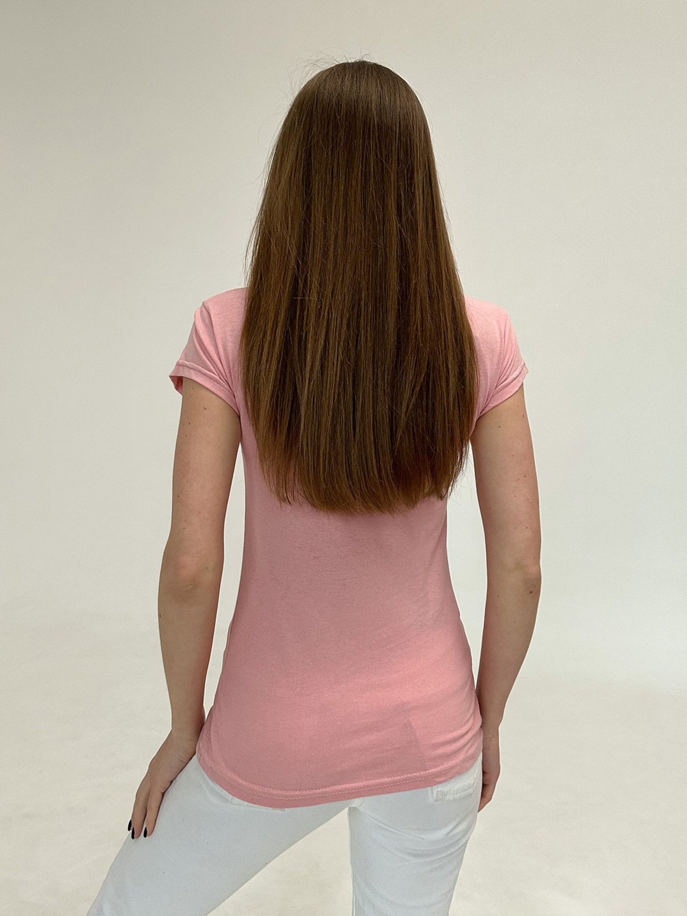 Футболка ISSA Plus модель WN20-473_darkpink Фото