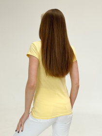Футболка ISSA Plus модель WN20-474_yellow Фото