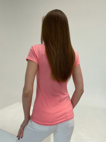 Футболка ISSA Plus модель WN20-474_coral Фото