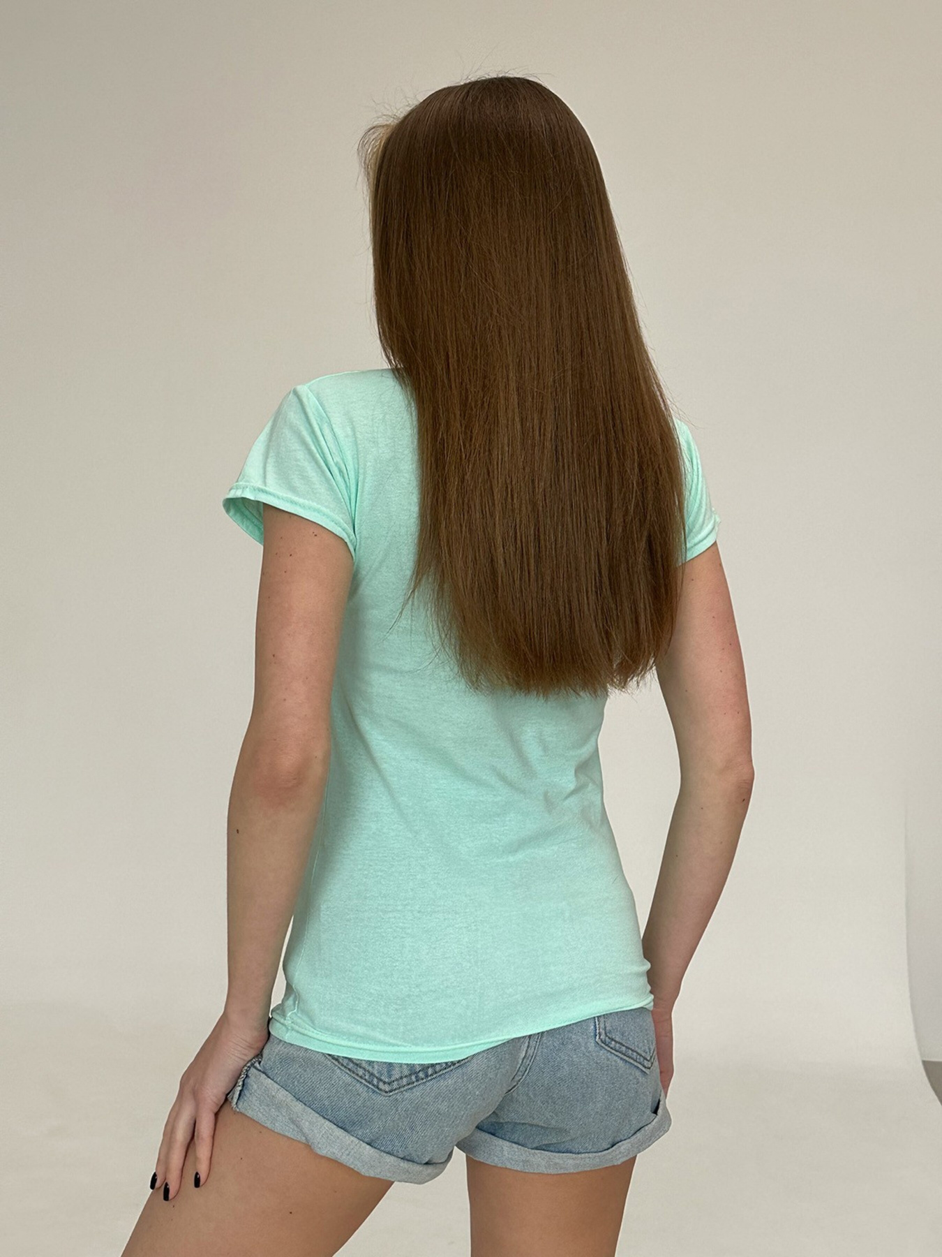 Футболка ISSA Plus модель WN20-474_mint Фото