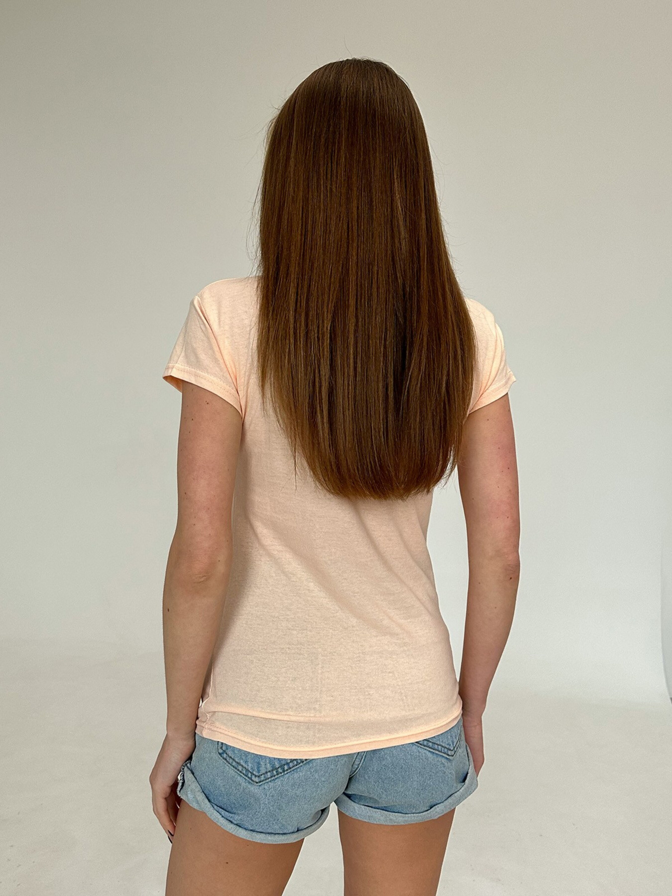 Футболка ISSA Plus модель WN20-474_peach Фото