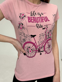 Футболки и поло ISSA Plus модель WN20-475_darkpink Фото