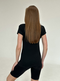 Футболка ISSA Plus модель WN20-475_black Фото