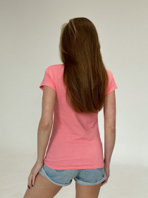 Футболка ISSA Plus модель WN20-476_coral Фото