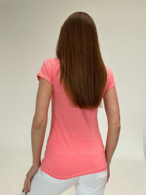 Футболки и поло ISSA Plus модель WN20-477_coral Фото