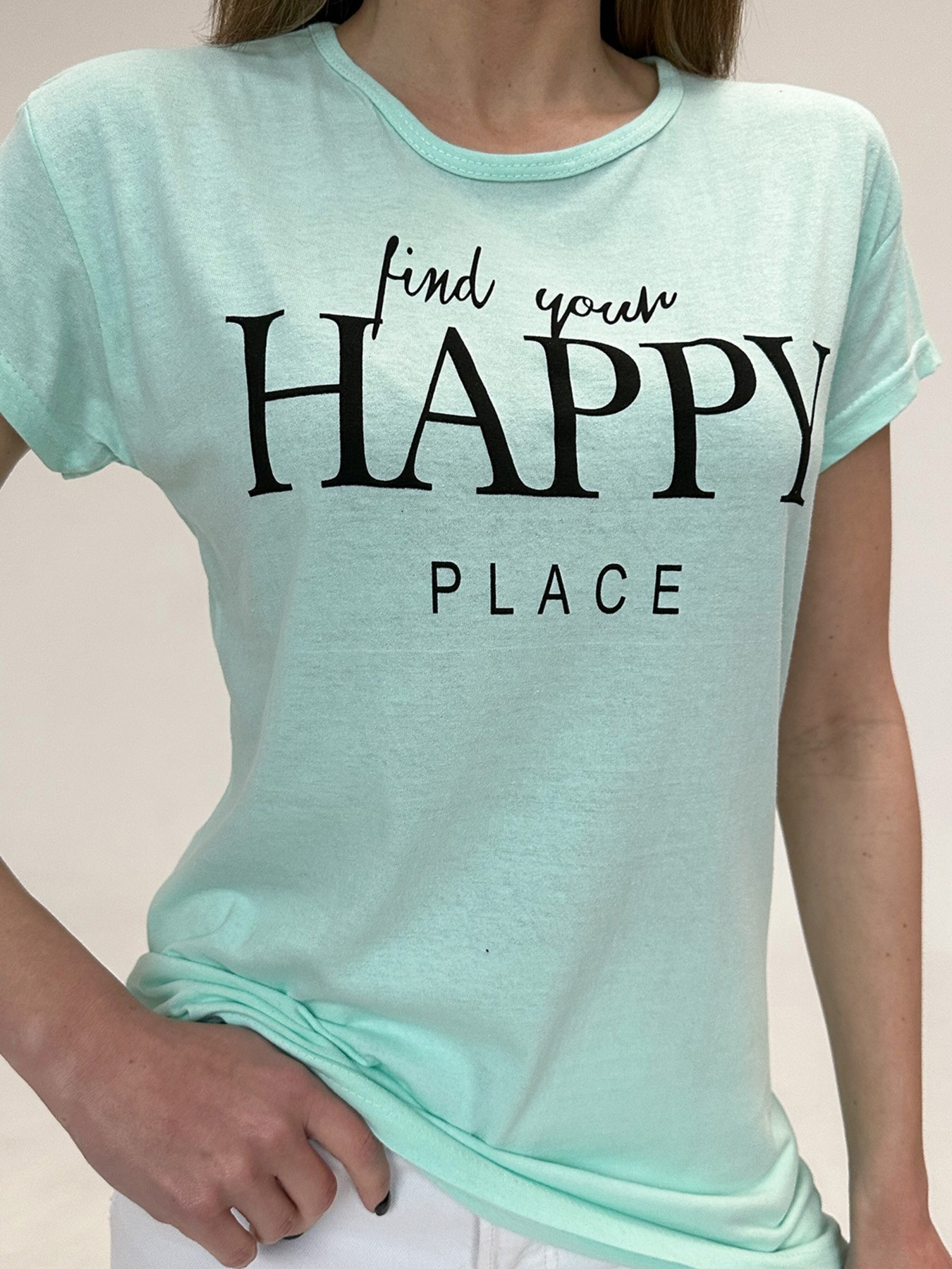 Футболка ISSA Plus модель WN20-482_mint Фото