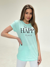 Футболка ISSA Plus модель WN20-482_mint Фото