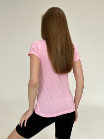 Футболка ISSA Plus модель WN20-482_pink Фото