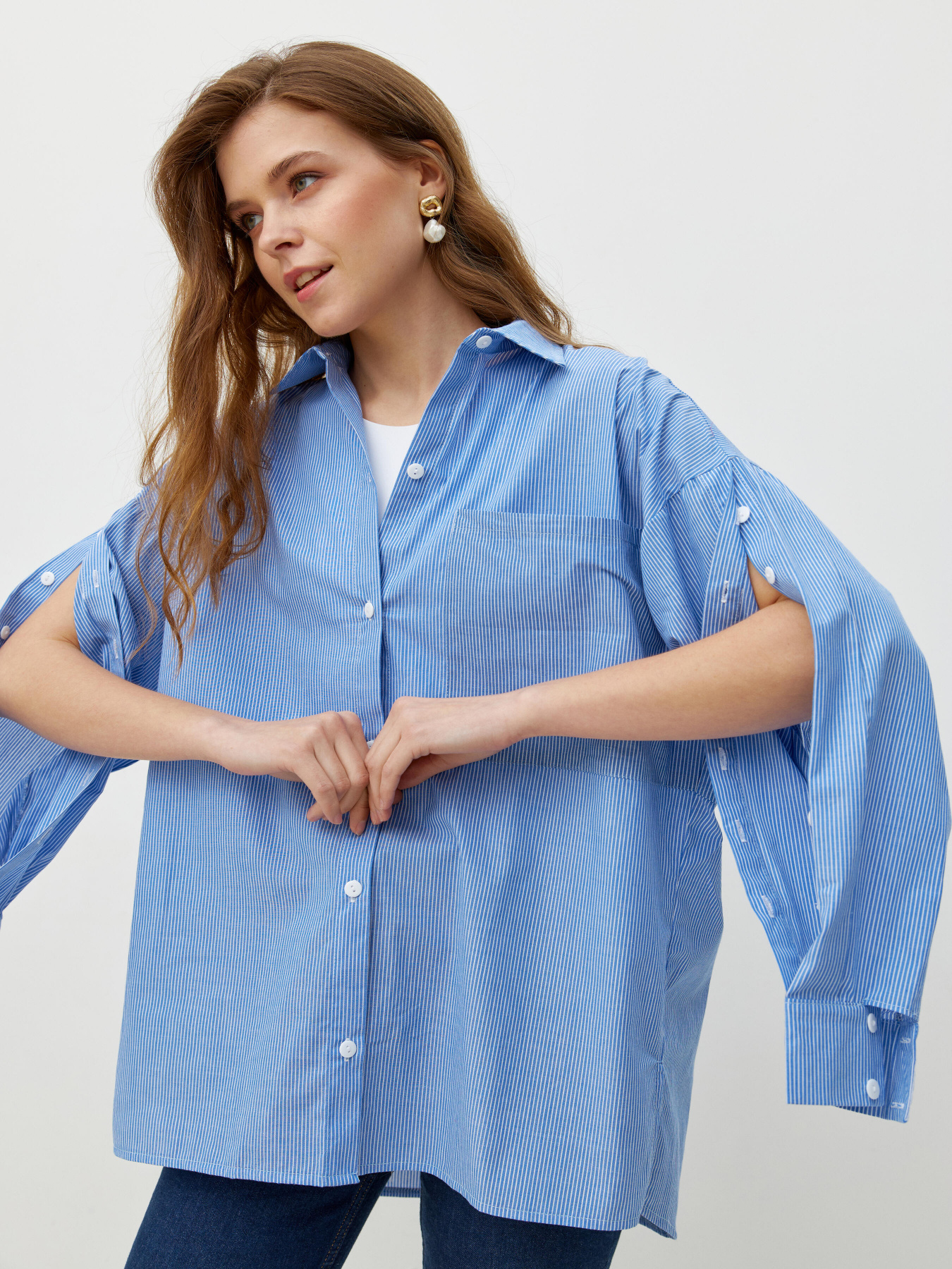 Рубашка повседневная RicaMare модель RM4085-23-12DB Фото