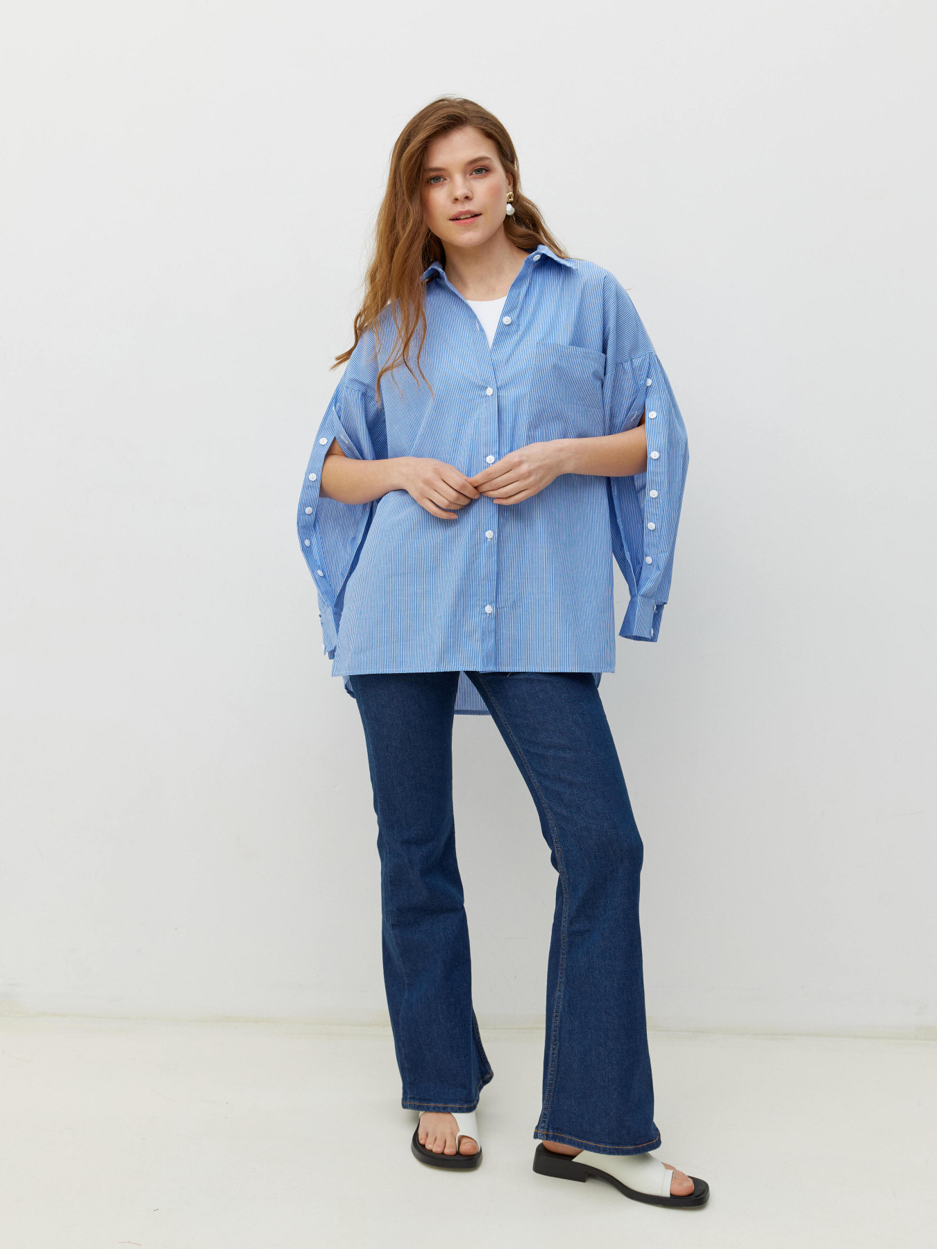 Рубашка повседневная RicaMare модель RM4085-23-12DB Фото