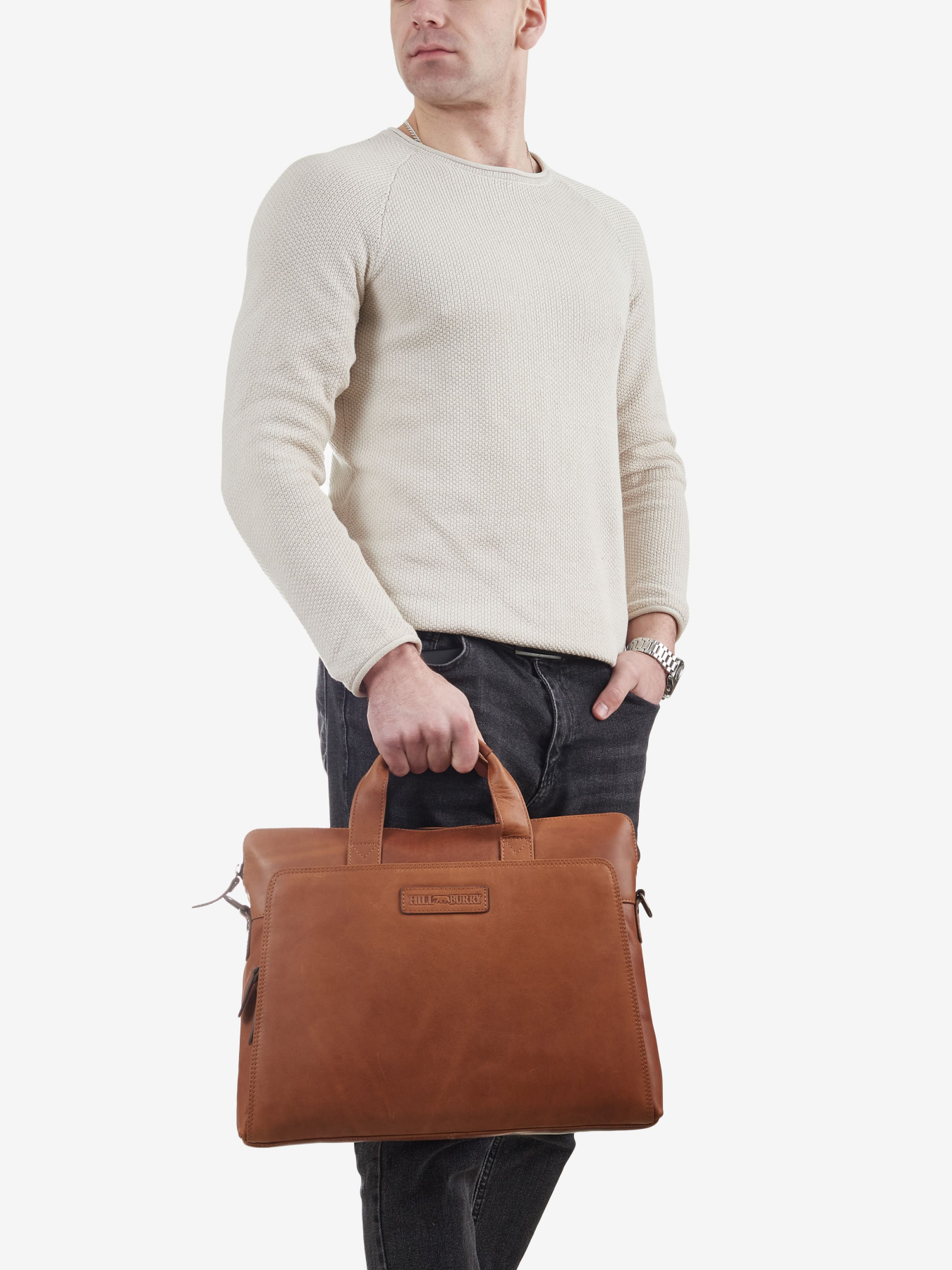 Сумка для ноутбука Hill Burry модель 2000000183886 Фото